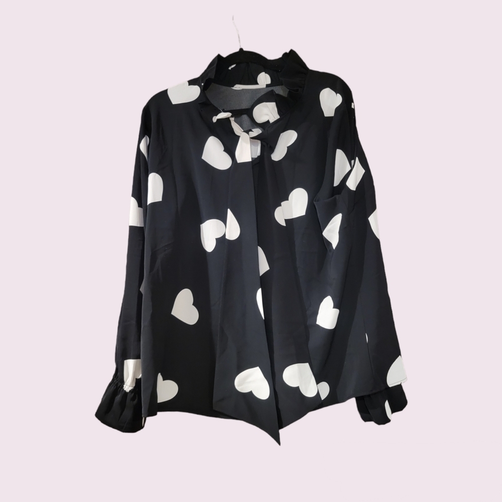 New satin top